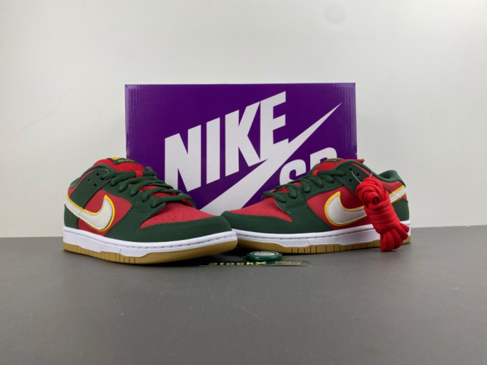 Nike SB Dunk Low Pro PRM Seattle Supersonics FZ1287-300