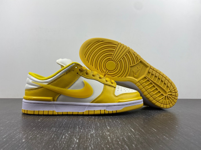 nike dunk low twist "vivid sulfur" dz2794-100