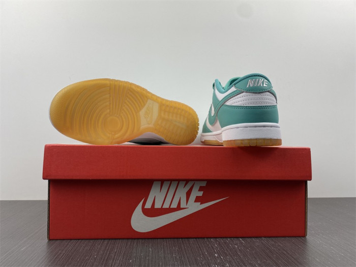 nike dunk low white turquoise - dv2190-100