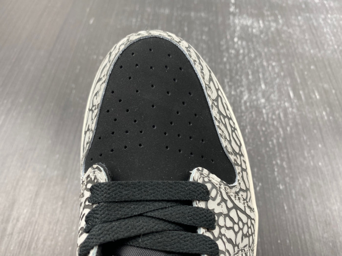 air jordan 1 low og "black cement" cz0790-001