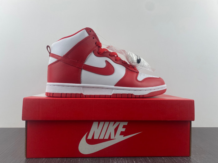 nike dunk high "championship red" dd1399-106