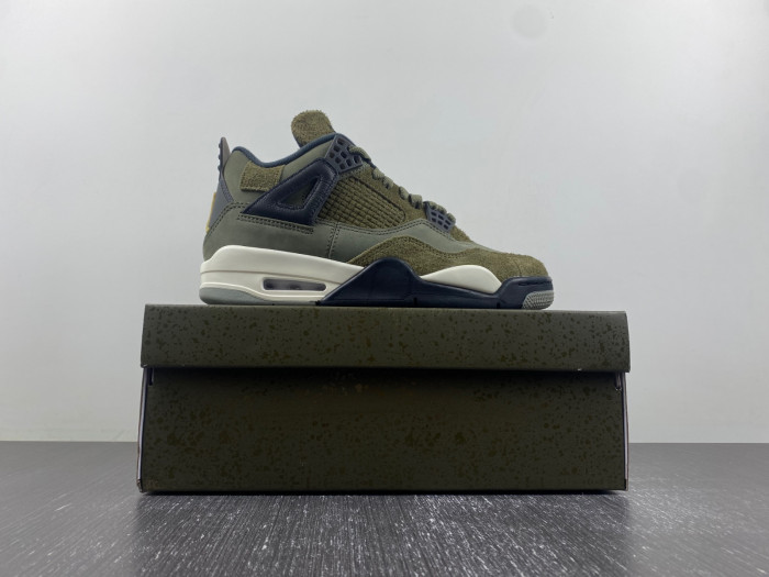 air jordan 4 craft "medium olive" fb9927-200
