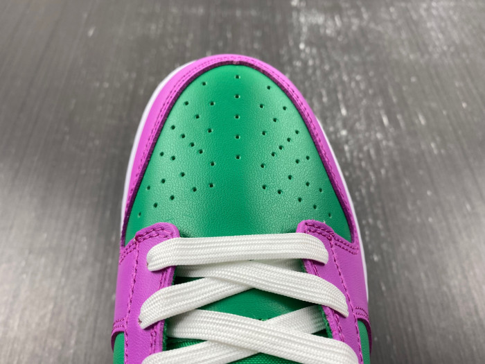 nike dunk low "stadium green/fuchsia" fd9924-311