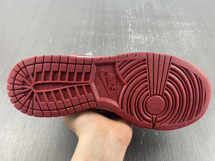 nike dunk low next nature dark red black dn1431-002
