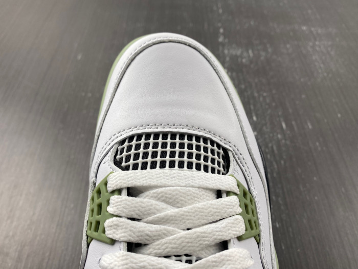 air jordan 4 wmns "oil green" aq9129-103
