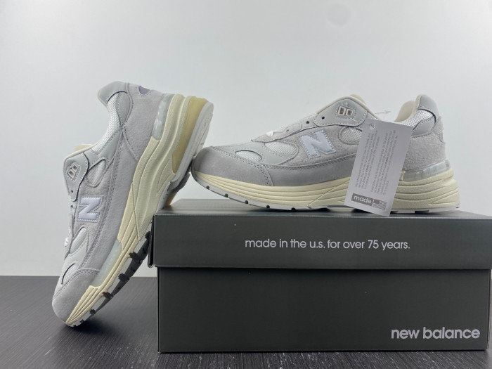 new balance 992 white silver (2021) - m992md