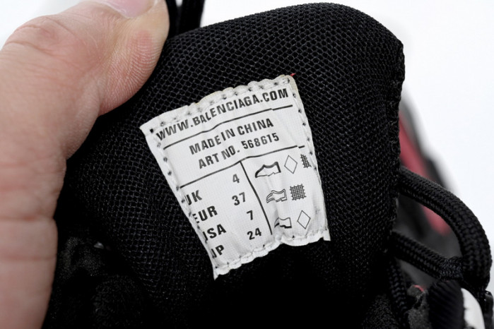 Ba*len*cia*ga track 2 sneaker military black white red 568614 w2gn3 6000