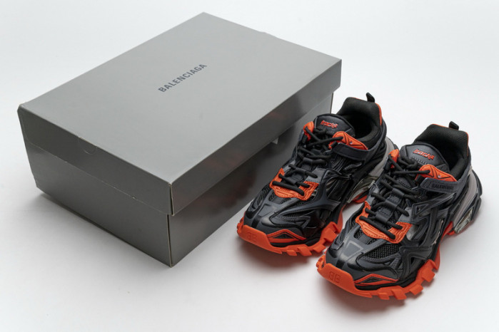 Ba*len*cia*ga track 2 sneaker dark grey orange 570391 w2gn1 2002