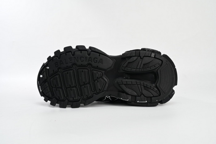 belanciaga Tess S.Black Black-And-White Painting 542023 W3SR2 2315