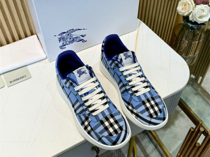 Bur*berry Check Terrace Sneakers BBR--3008