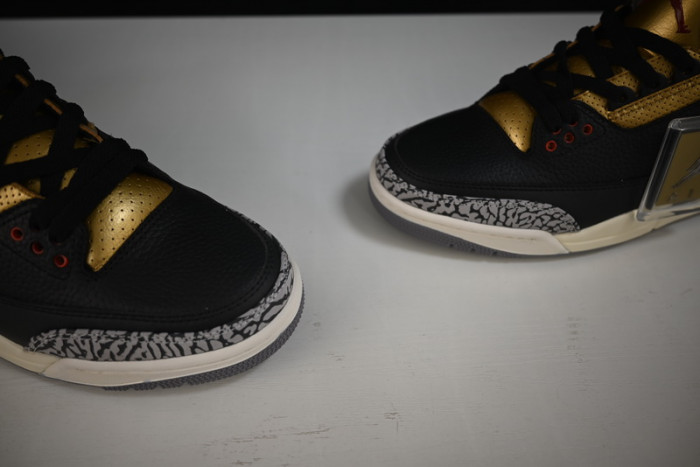 air jordan 3 "black cement gold" ck9246-067