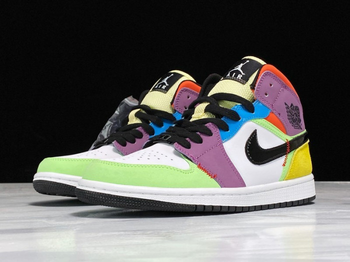 air jordan 1 mid se multi cw1140-100