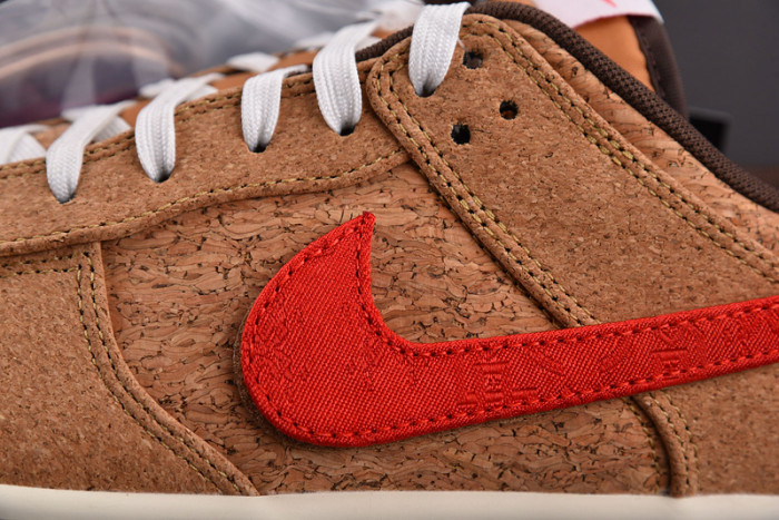 clot x nike dunk low "cork" fn0317-121