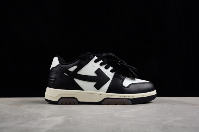 off-white out of office leather sneakers
