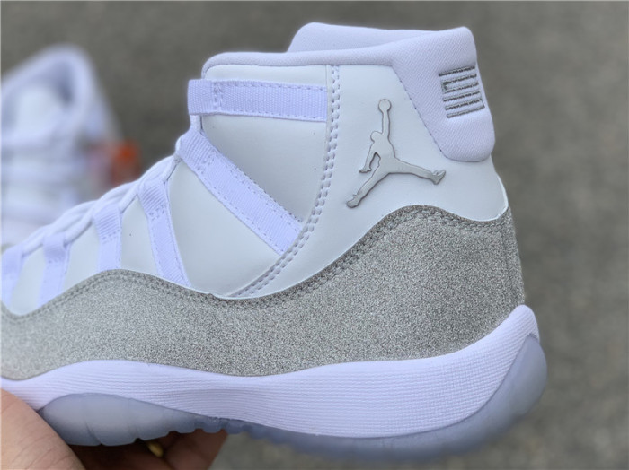 air jordan 11 retro "metallic silver" ar0715 100