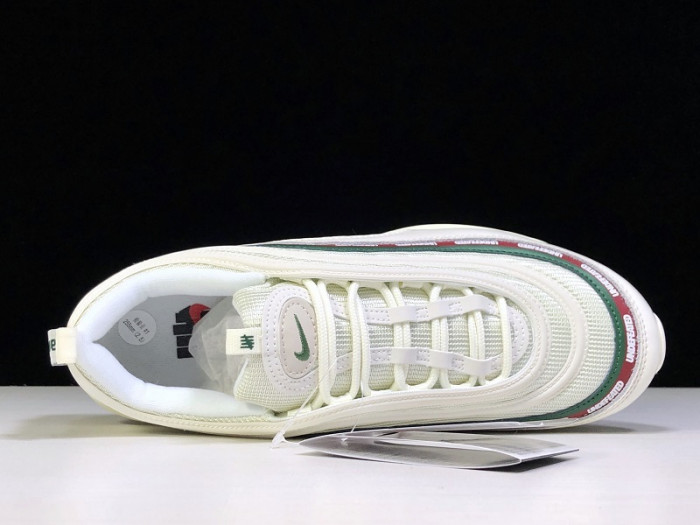 undefeated nike air max 97 white aj1986-100