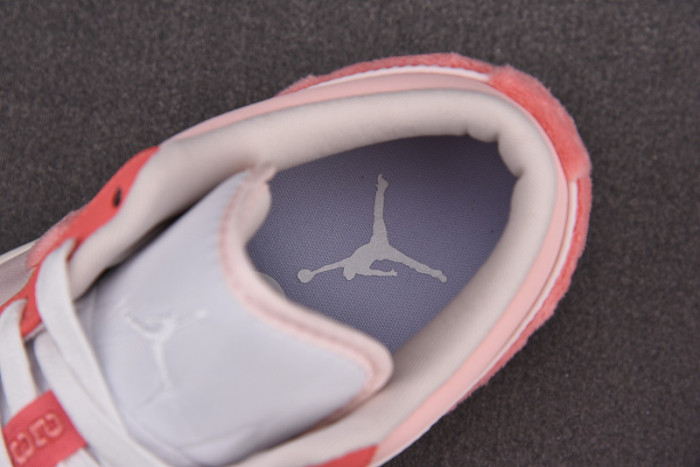 air jordan 1 low white pink grey dm5443-666