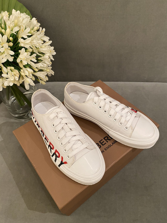 B**rry vintage check cotton sneakers