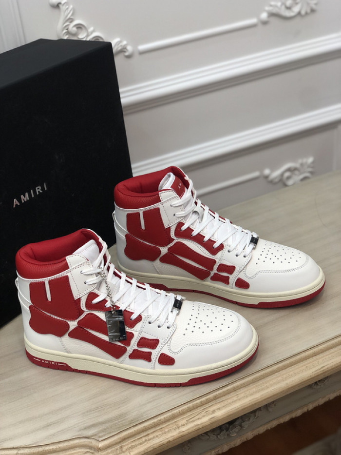 amiri* skel leather sneakers