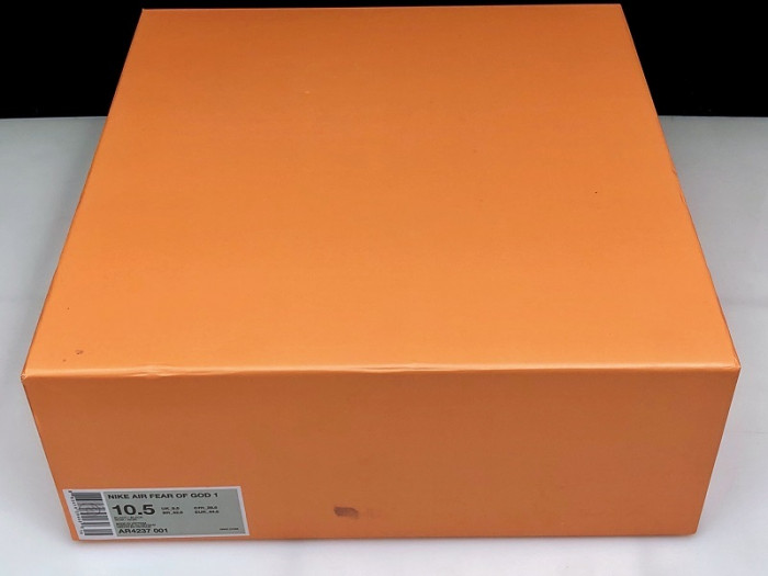 nike air fear of god 1 "black" - ar4237 001