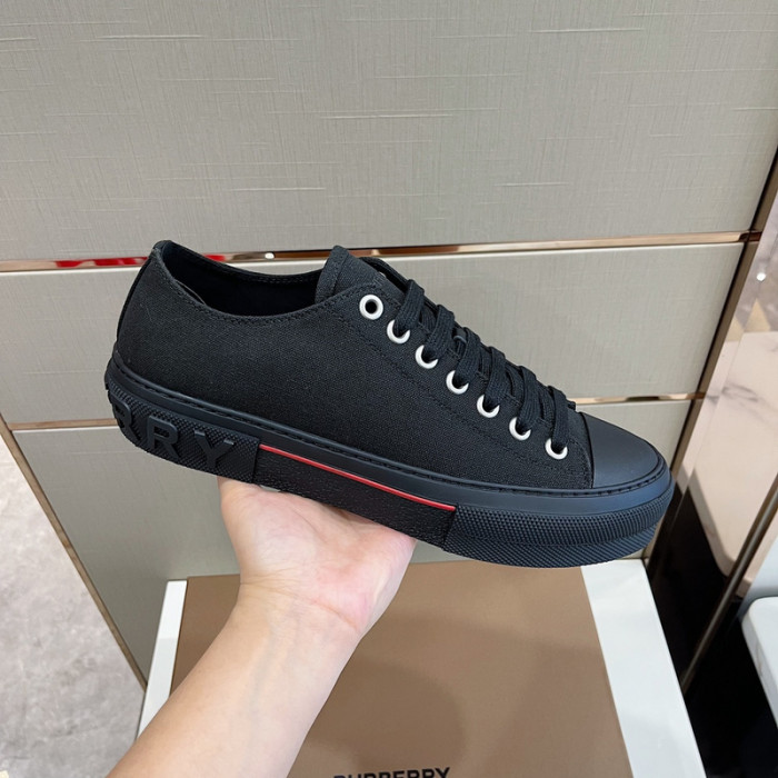 Bur*berry Vintage Check Cotton Sneakers