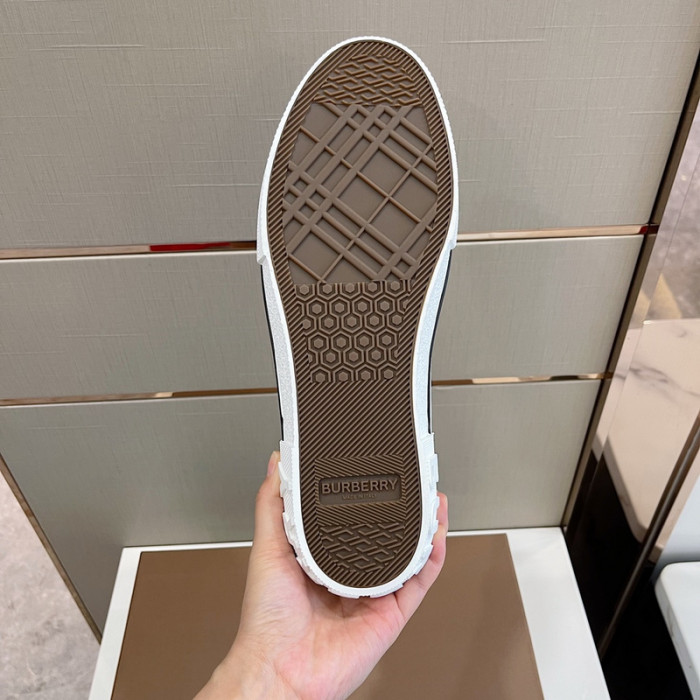 Bur*berry Vintage Check Cotton Sneakers
