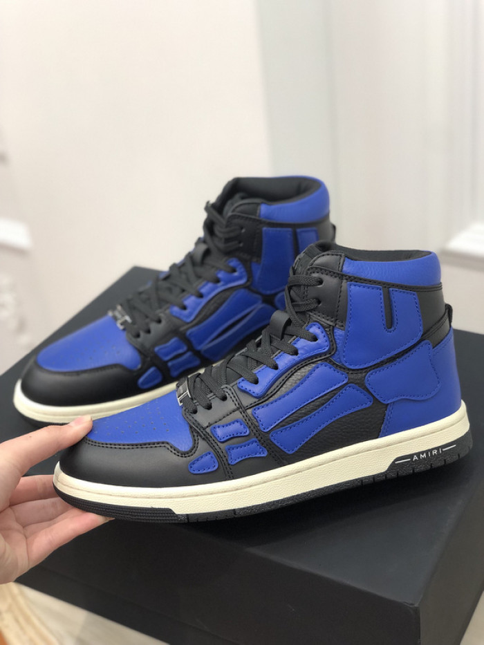 amiri* skel leather sneakers