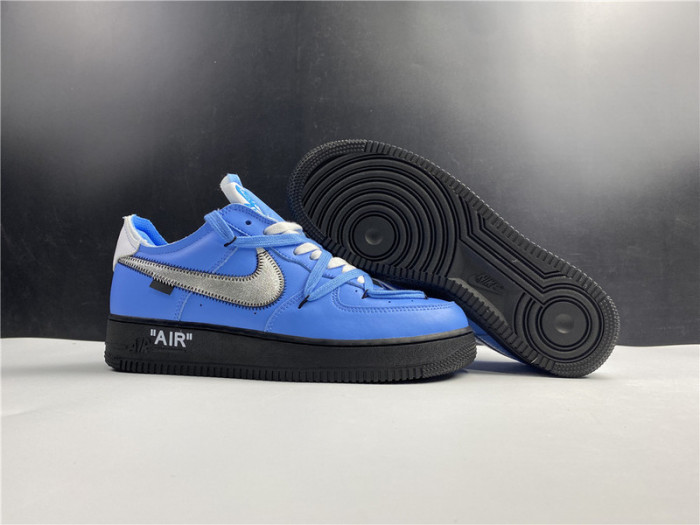 off-white x nike air force 1’07"mca blue" ck0866-401