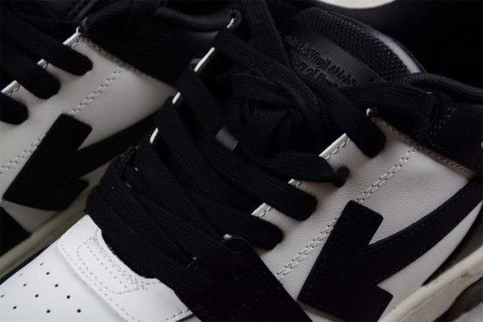 off-white out of office leather sneakers