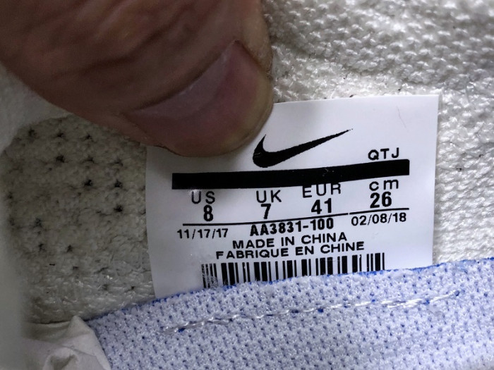 ow nike air vapormax white aa3831-100