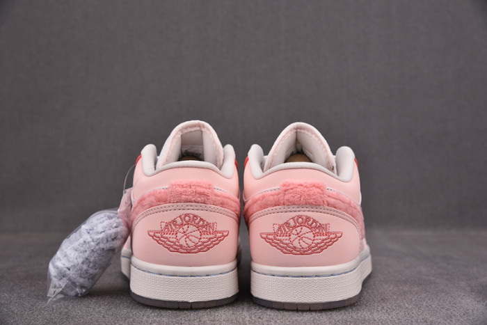 air jordan 1 low white pink grey dm5443-666