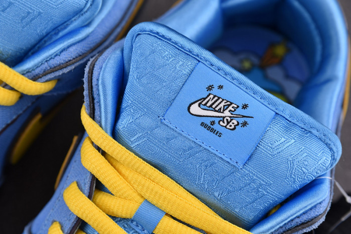 the powerpuff girls x nike sb dunk low “bubbles”