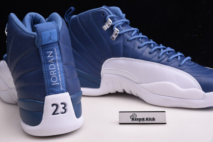 air jordan 12 indigo stone blue 130690-404