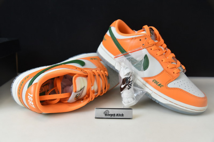 florida a&m x nike dunk low dr6188-800