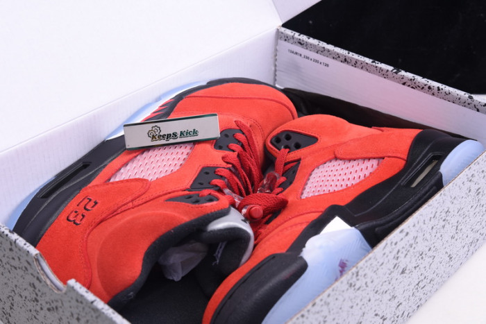 air jordan 5 raging bull 2021 dd0587-600