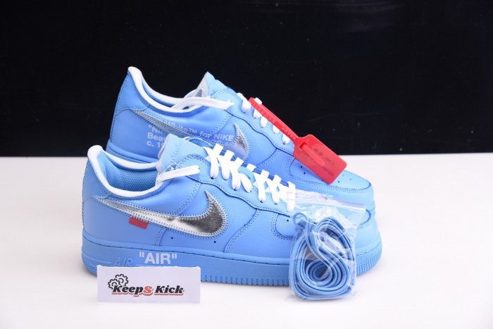 off-white x nike air force 1 low mca university blue ci1173-400