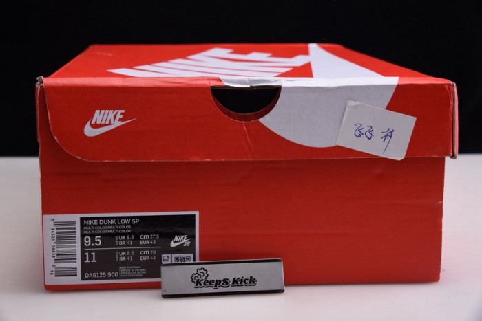 nike dunk low city market da6125-900