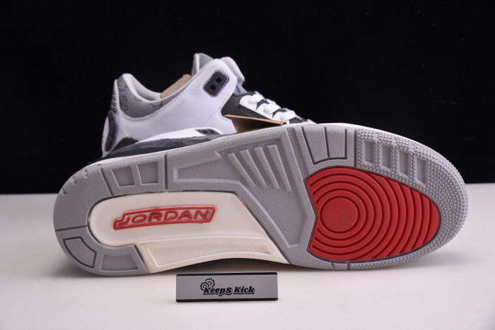KAWS x Air Jordan 3 Company Grey